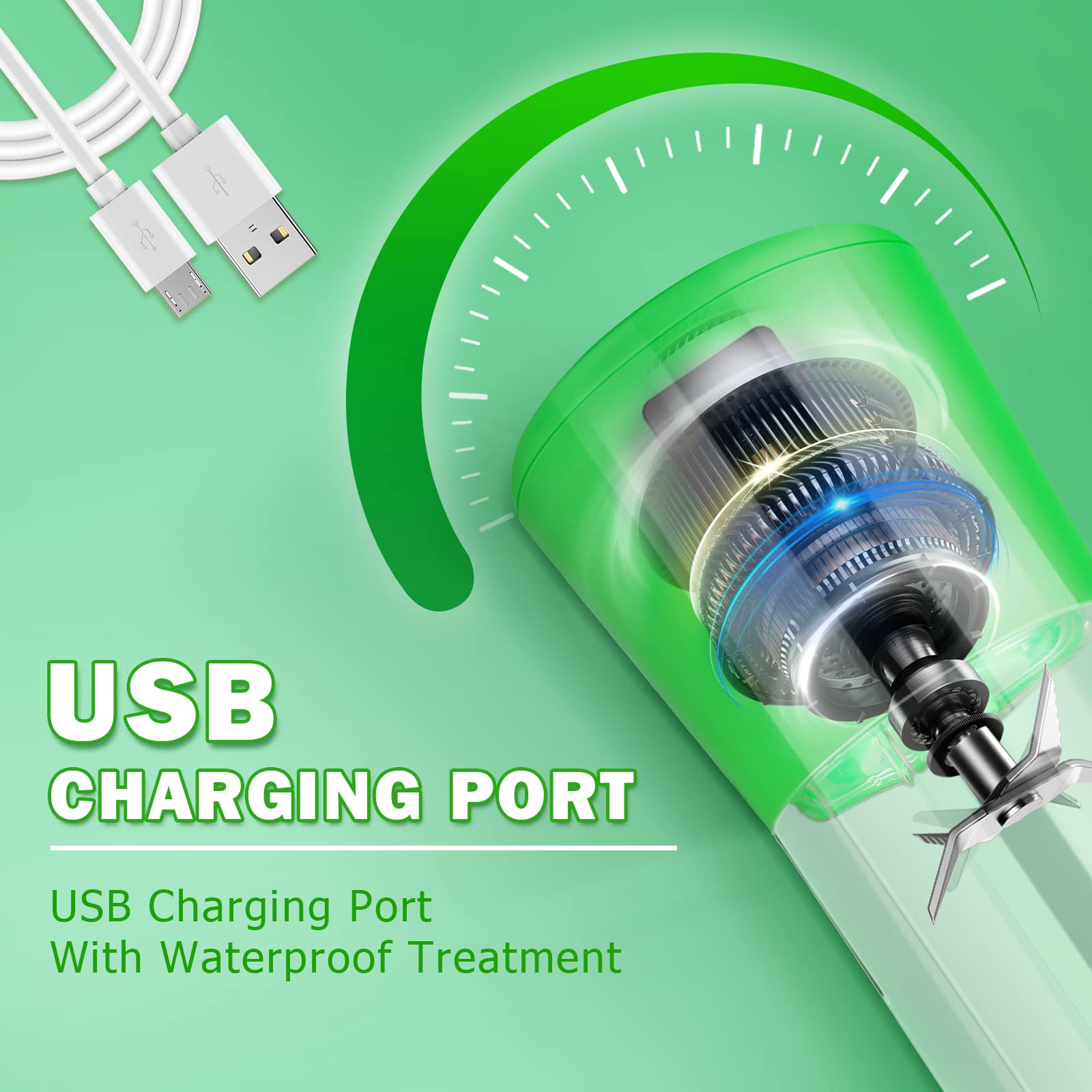 Portable Mini Electric Juicer  - Portable Blender Usb Rechargeable 评论和价格
