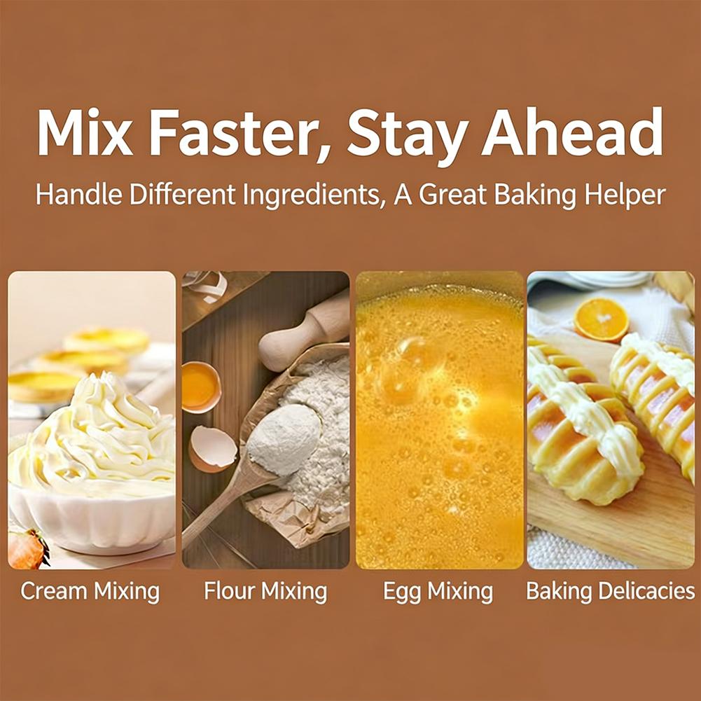 Cake Tools Danish Dough Whisk  - Immersion Hand Blender Set 评论和价格