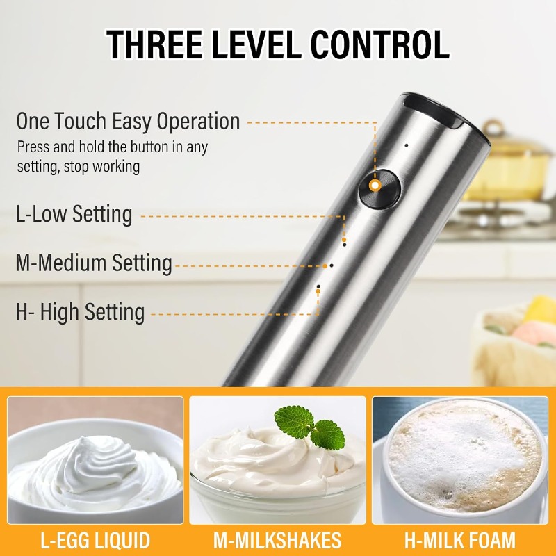 Rechargeable Electric Whisk US - Portable Blender Usb Rechargeable 评论和价格