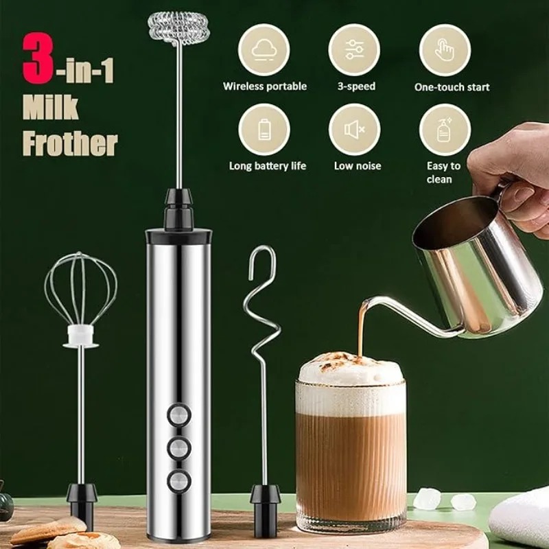 Magpie 3 in 1 Handheld Electri - Electric Milk Frother Handheld 评论和价格