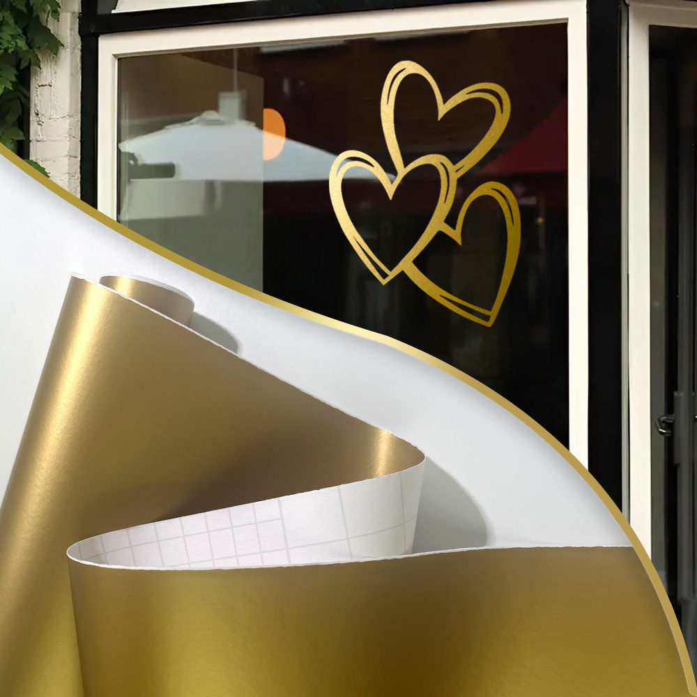 1Roll Matte Gold Vinyl Roll Pe - Home Appliances 评论和价格